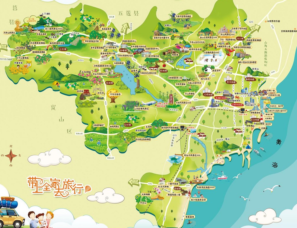 永安坝街道景区使用手绘地图给景区能带来什么好处？